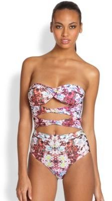 6 Shore Road One-Piece Rainbow Floral Swimsuit