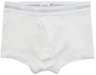Calvin Klein Underwear Heritage Short White Waist Black Trunks