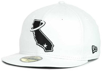 New Era Los Angeles Angels of Anaheim MLB White And Black 59FIFTY Cap