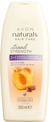Avon Naturals Haircare Golden Apricot & Shea 2-in-1 Shampoo & Conditioner