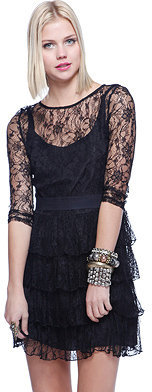 Forever 21 Lace Tier Dress