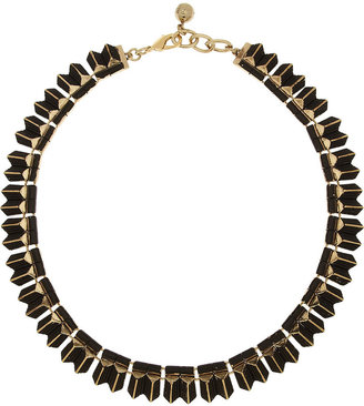 Lulu Frost Wavelength gold-tone necklace
