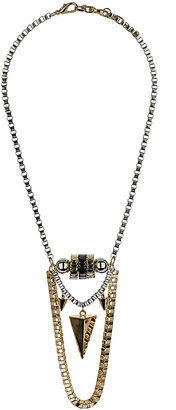 Topshop Rolling Spike Necklace