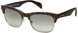 Prada PR11PS 2AU3M1 D-Frame Sunglasses, Grey