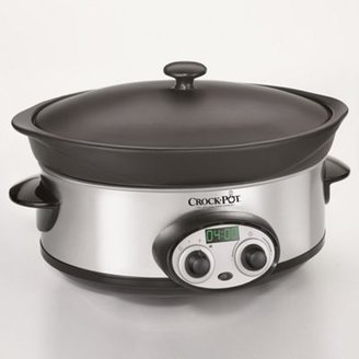 Crock Pot Crock-Pot Grey Saute Countdown Slow Cooker SCVI6006BS-IUK 5.7L
