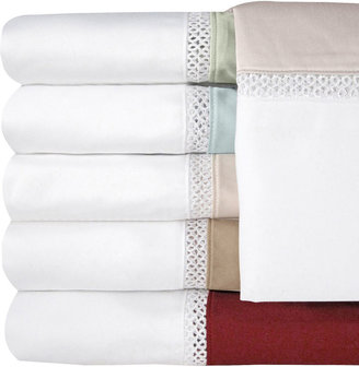 Asstd National Brand Veratex 500tc Cotton Sateen Embroidered Duet Sheet Set