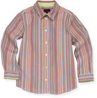 Paul Smith Toddler Boys' Striped Button-Down Shirt, Sizes 2-6