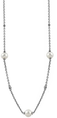 Lagos 'Luna' Pearl Station Necklace