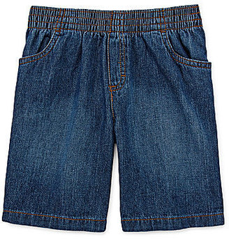 JCPenney Okie Dokie Pull-On Denim Shorts - Boys 4-7