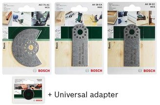 Bosch 4 Piece Multi Tool Set.
