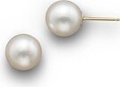 Bloomingdale's Cultured Freshwater Pearl Stud Earrings in 14K White Gold, 9mm