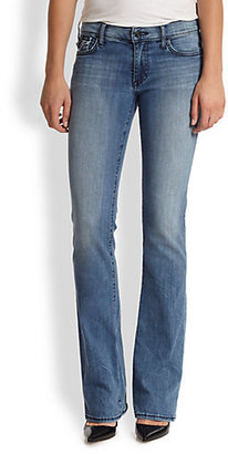 True Religion Becca Mid-Rise Flared Jeans