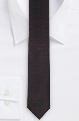 HUGO BOSS '6 cm Tie' - Slim, Laser Cut Tie