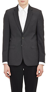 Barneys New York Men's Two-Button Sportcoat-DARK GREY