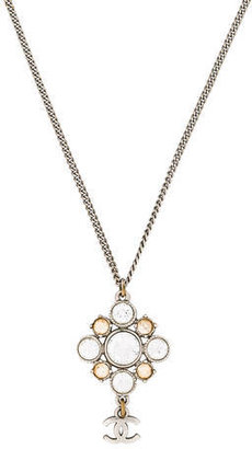 Chanel Crystal CC Necklace