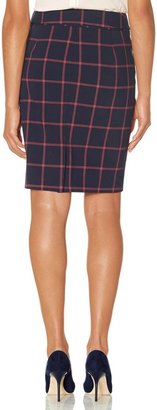 The Limited Exact Stretch Pleated Waistband Pencil Skirt