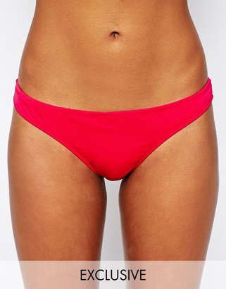 ASOS COLLECTION FULLER BUST Exclusive Brazilian Bikini Bottom