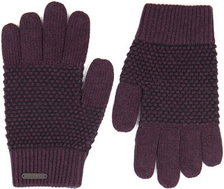 Ted Baker GORTIN Two tone textured gloves