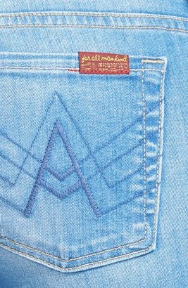 7 For All Mankind 'A-Pocket' Bootcut Jeans (Petite) (Dutch Blue)