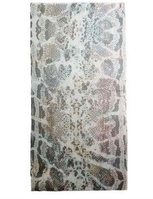 Lily & Lionel Evie snake-print scarf
