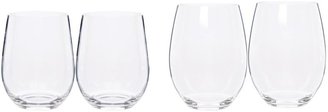 Riedel O, Red and White wine set of 4