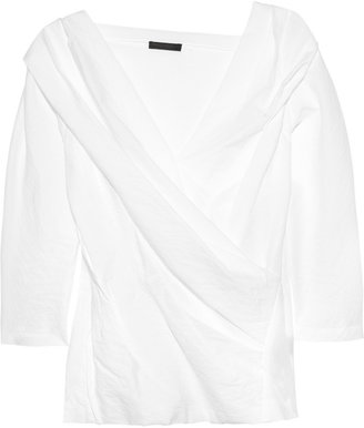 Donna Karan Cotton-blend shirt