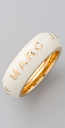 Marc by Marc Jacobs Logo Band Ring