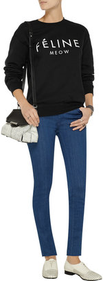 Brian Lichtenberg Feline cotton-blend sweatshirt