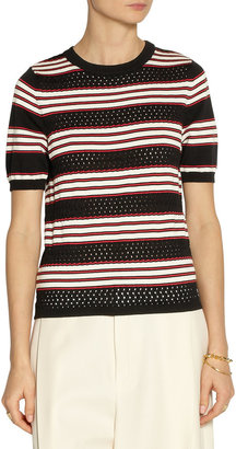 See by Chloe Striped cotton sweater