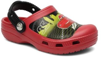 Crocs Kids's Creative Lightning Mcqueen Clog Sandals In Red - Size 3