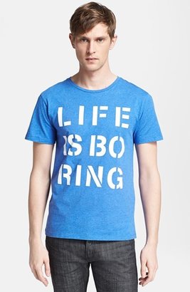 Kitsune Maison 'Life Is Boring' Graphic T-Shirt