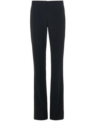 Giles Boot-cut crepe trousers