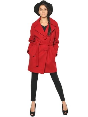 Space Style Concept Wool Coat