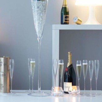 LSA International WINE Grand Champagne Flutes Set of 2