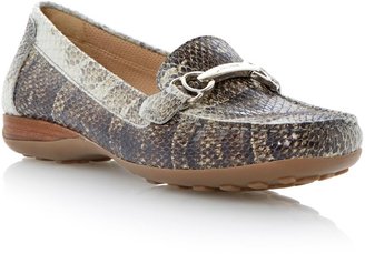 Geox Donna euro square casual moccasin shoes