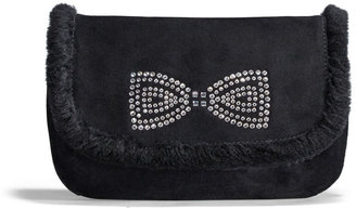 UGG Women's  Alloway Crystal Bow Clutch