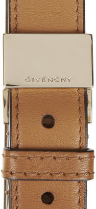 Givenchy Medium Pandora Box bag in tan leather