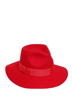 Karl Lagerfeld Paris Fedora Wool Felt Hat