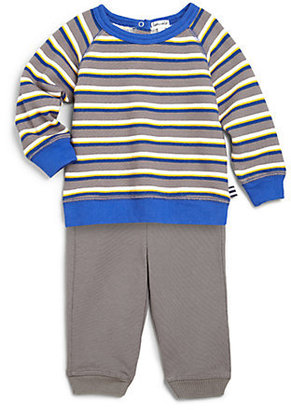 Splendid Infant's Two-Piece Striped Sweatshirt & Pants Set