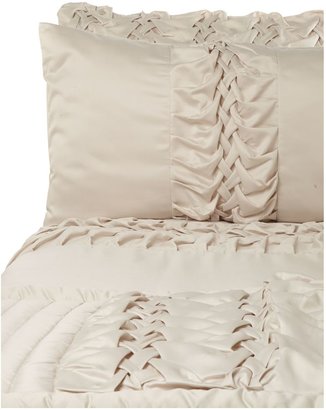 Kylie Minogue Felicity square pillowcase champagne