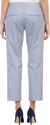 Thakoon Candy-Stripe Cropped Trousers