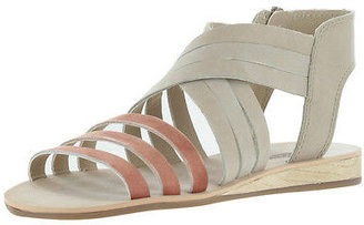 Lucky Brand Jessicah Strappy Sandals Leather Zip Gladiator