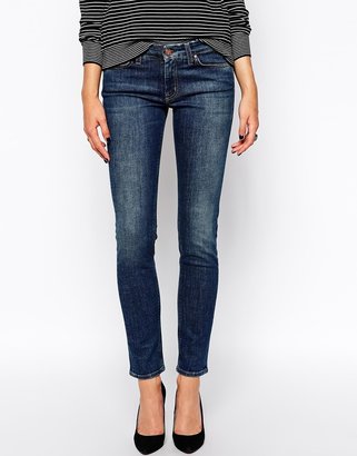 MiH Jeans The Breathless Low Rise Skinny Jean - Nep