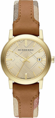 Burberry The City BU9133 gold-toned stainless steel watch