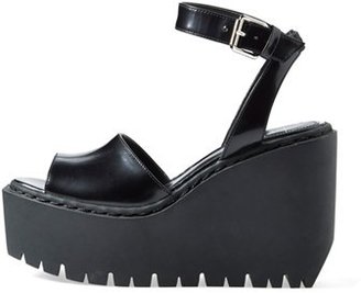 Opening Ceremony 'Grunge' Wedge Ankle Strap Sandal (Women)