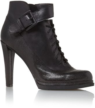 French Connection Sasha heel and platform ankle boots