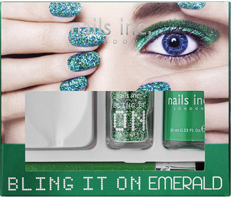Nails Inc Bling It On Emerald Collection