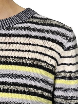 Proenza Schouler Textured Cotton Knit Sweater
