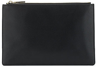 Whistles Small Silky Leather Clutch