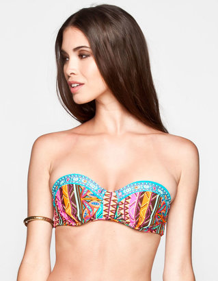 Hobie Tribal Treasure Underwire Halter Bikini Top